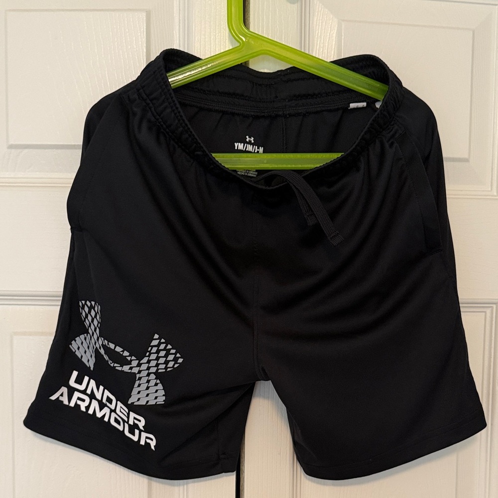 Under Armour Kids Black Athletic Shorts
